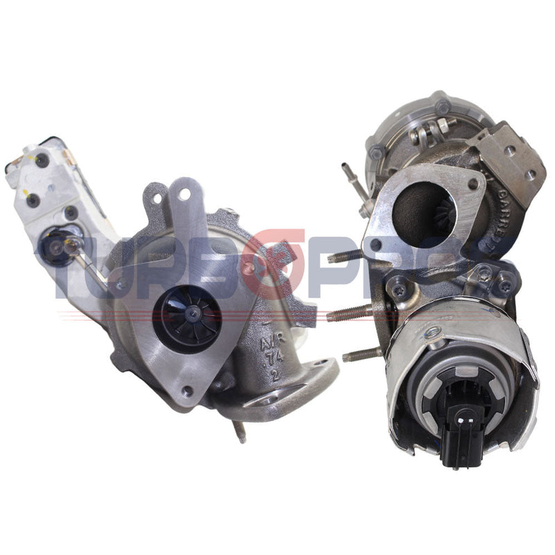 Load image into Gallery viewer, Genuine Twin Turbo Charger For Jaguar XF 3.0L