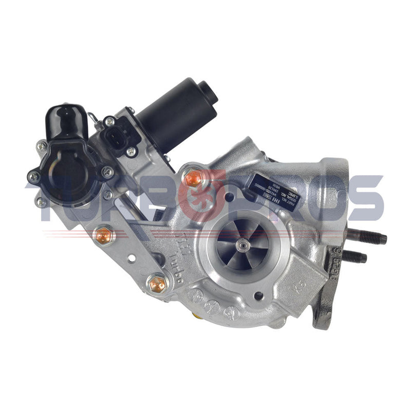 Load image into Gallery viewer, Genuine Turbo Charger RHV4 With Genuine Oil Feed Pipe For Toyota LandCruiser 200 Series 1VD-FTV 4.5L (RHS)