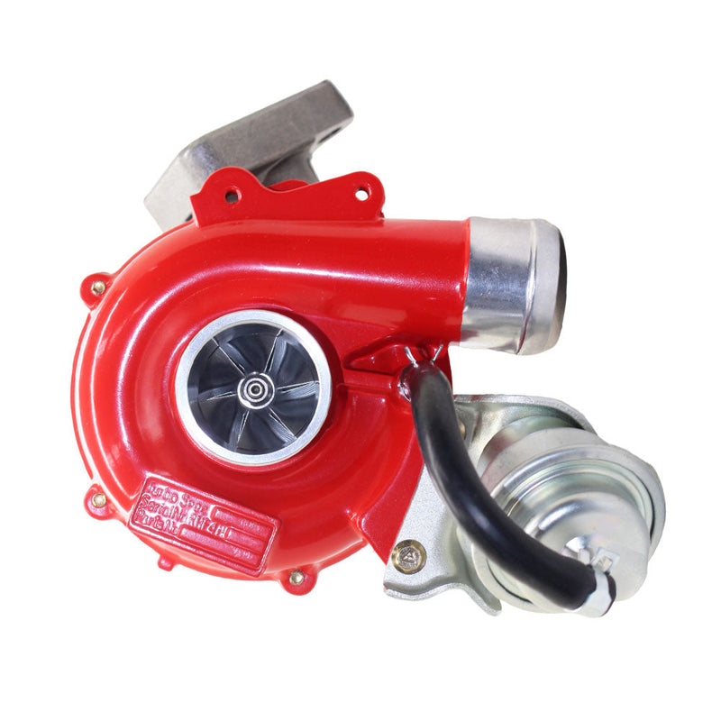 Load image into Gallery viewer, GEN1 High Flow Turbo Charger With 60mm Intercooler & Hoses And Genuine Oil Feed Pipe For Mitsubishi Triton MN 4D56 2.5L VT10