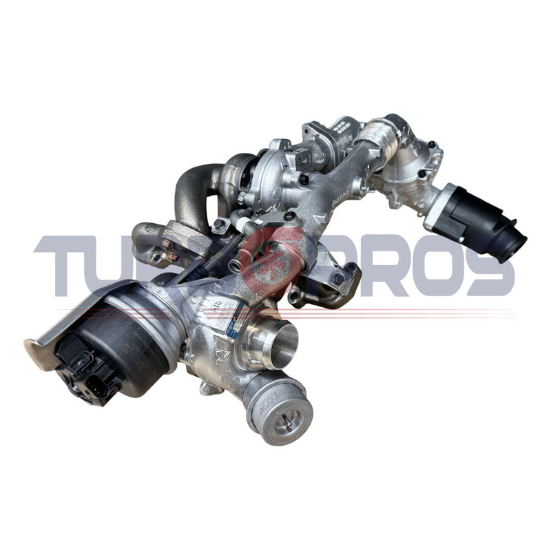 Load image into Gallery viewer, Genuine Bi-Turbo Charger For Volkswagen Caravelle T5 2.0L TDI 2009 Onwards