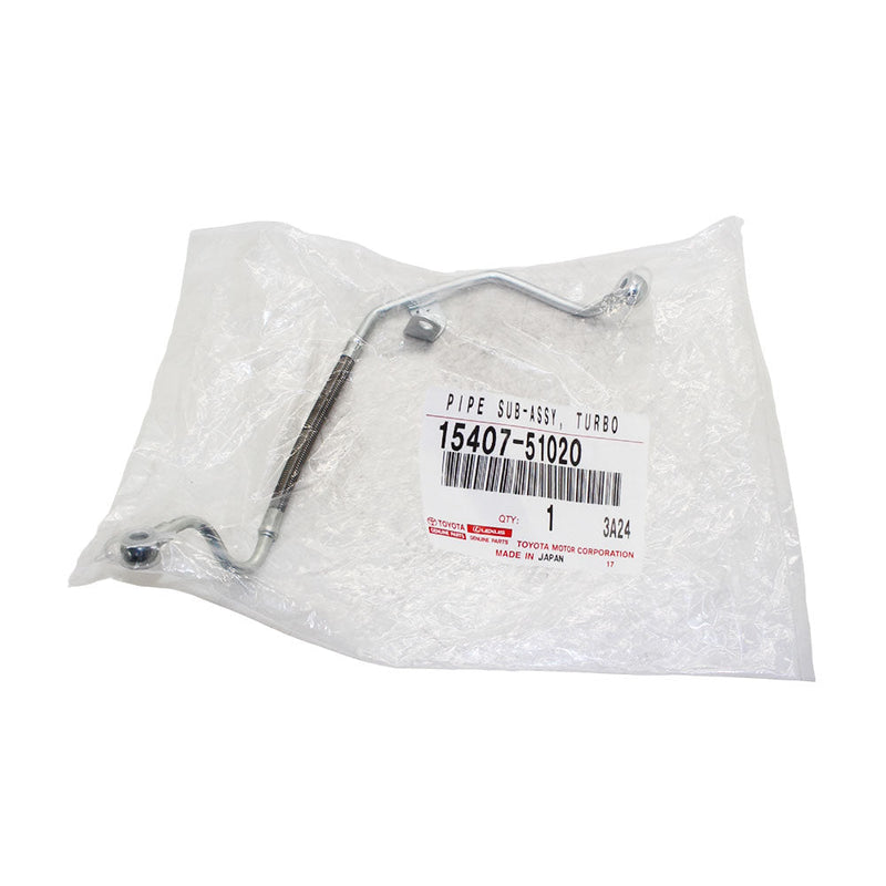 Load image into Gallery viewer, Genuine Turbo Charger Oil Feed Pipe For Toyota LandCruiser 200 Series 1VD-FTV 4.5L Driver Side