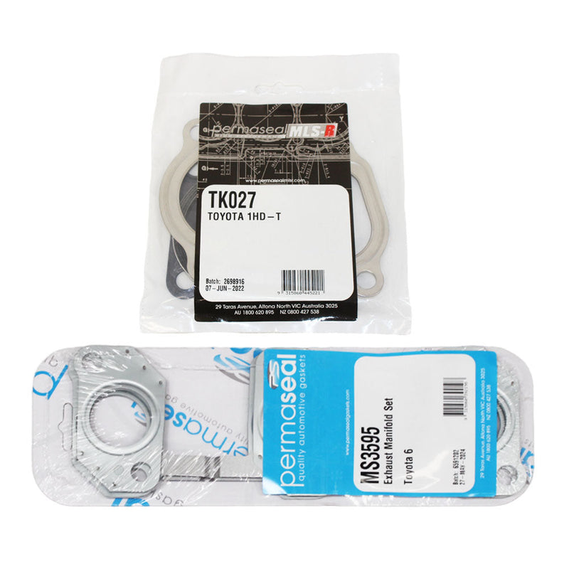 Load image into Gallery viewer, Permaseal MLS-R Exhaust Manifold & Turbo Charger Gasket Kit For Toyota Landcruiser 80 Series HDJ80/HDJ81 1HD-T 4.2L