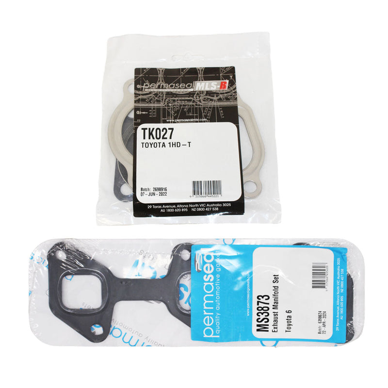 Load image into Gallery viewer, Permaseal MLS-R Exhaust Manifold & Turbo Charger Gasket Kit For Toyota Landcruiser 80 Series HDJ80 1HD-FT 4.2L 1995-1998