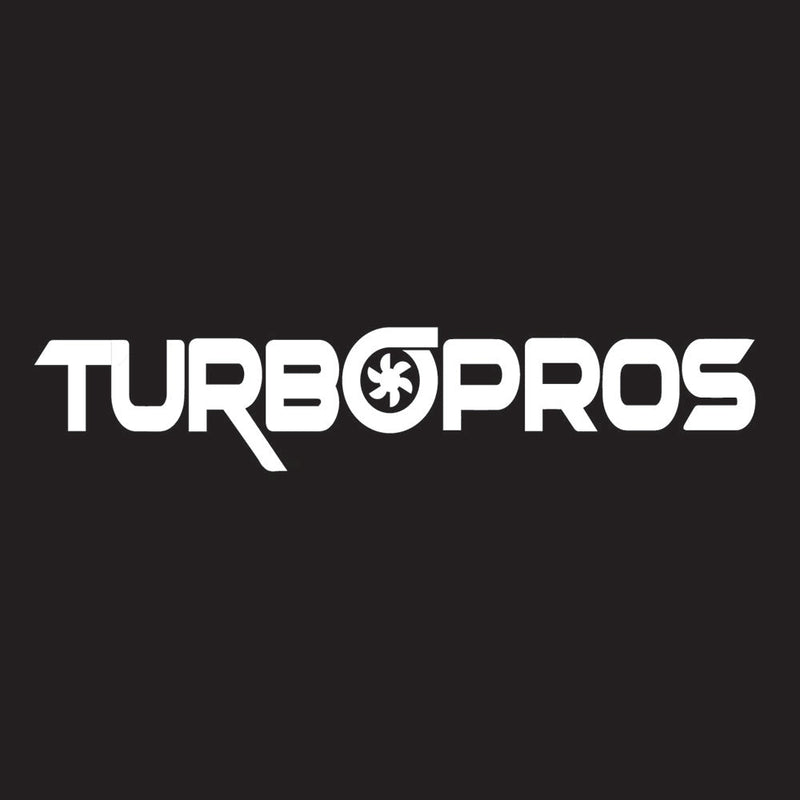 Load image into Gallery viewer, Turbo Pros Sticker Silver 150mm x 28mm
