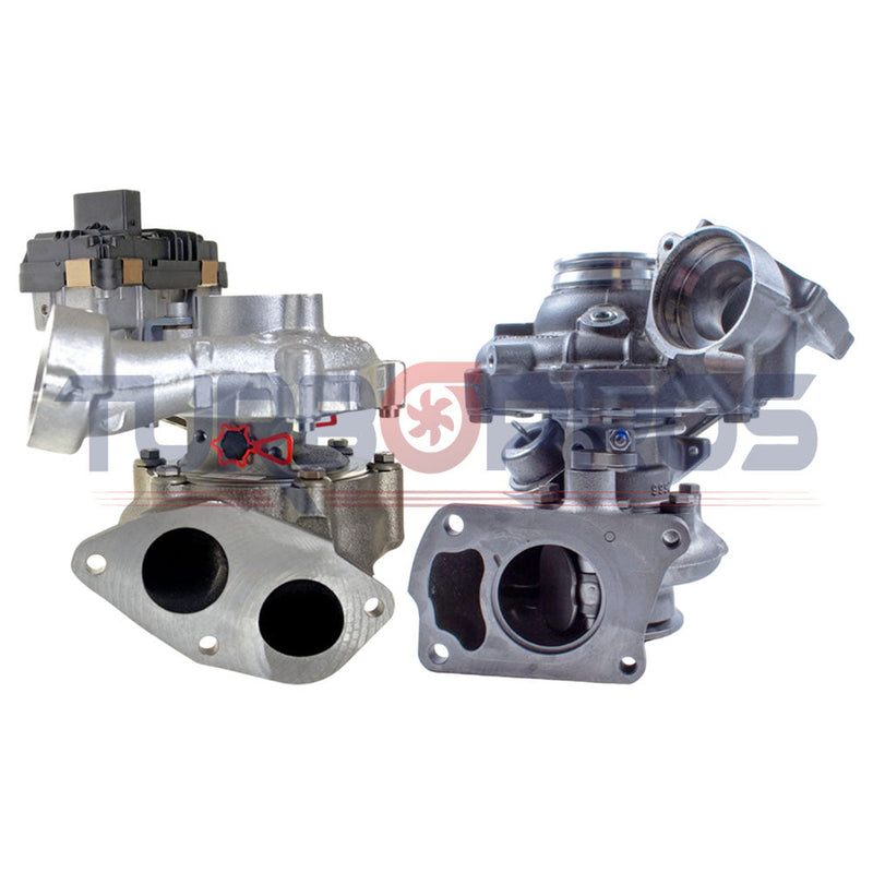 Load image into Gallery viewer, Genuine Twin Turbo Charger BV4+K26 For BMW 335d / 435d / X3 / X4 / X5 / X6 3.0L