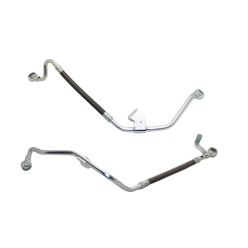 Load image into Gallery viewer, Upgrade Billet Turbo Cartridge CHRA Core With Oil Feed Pipe For Toyota LandCruiser 200 Series VDJ200 1VD-FTV 4.5L Twin Turbo