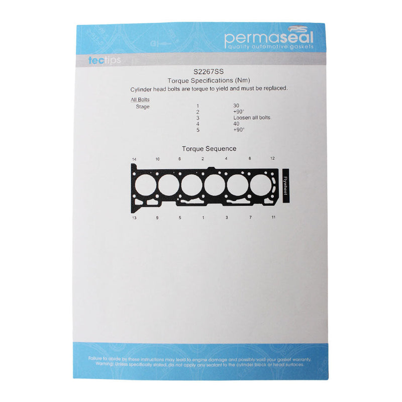 Load image into Gallery viewer, Permaseal Head Gasket For Ford Falcon XR6 BA/BF/FG Barra 4.0L