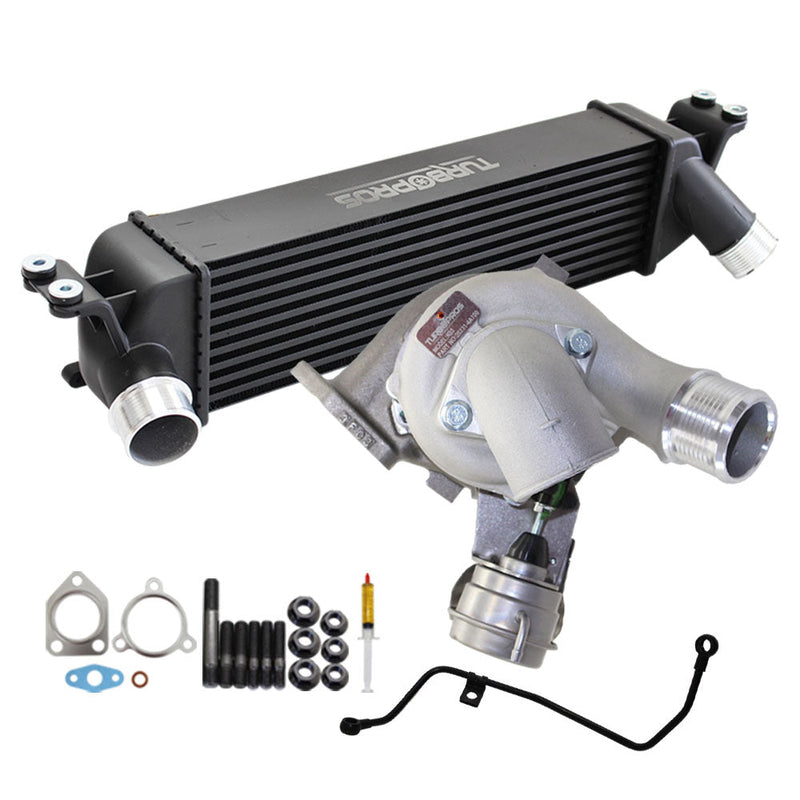 Load image into Gallery viewer, Upgrade Billet Turbo Charger With 85mm Intercooler And Genuine Oil Feed Pipe For Hyundai iLoad/iMax D4CB 2.5L 2011-2014