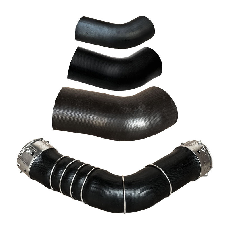 Load image into Gallery viewer, Upgrade Aluminium 90mm Intercooler & Hoses For Nissan Pathfinder R51/Navara D40 Ti 550 V9X V6 3.0L