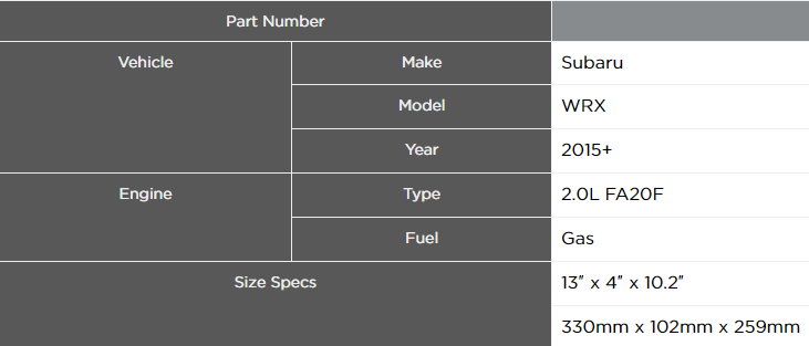 Load image into Gallery viewer, Garrett PowerMax Upgrade Intercooler For Subaru WRX FA20F 2.0L 2015 Onwards