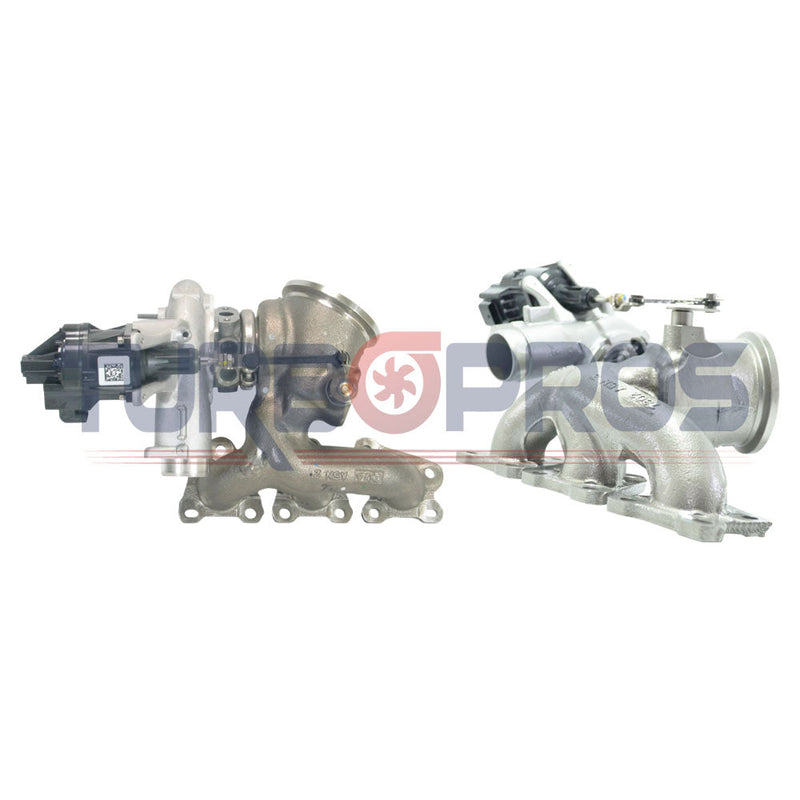 Load image into Gallery viewer, Genuine Twin Turbo Charger TF035HL4W For BMW M3 / M4 S55B30 3.0L Twin Turbo