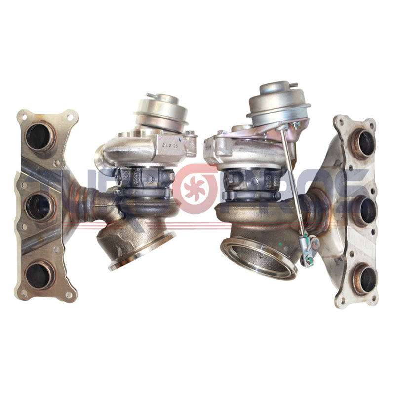 Load image into Gallery viewer, Genuine Twin Turbo Charger For BMW 135i/335i E9X N54B30A 3.0L 2006 Onwards