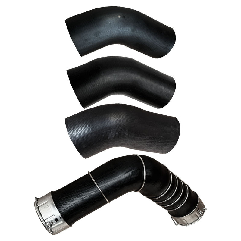 Load image into Gallery viewer, Hot Side & Cold Side Intercooler Hoses For Nissan Pathfinder R51 Ti 550 V9X V6 3.0L