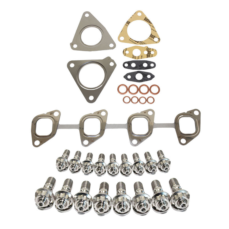 Load image into Gallery viewer, Permaseal Turbo & Exhaust Manifold Installation Titanium Stud & Gasket Kit For Nissan Patrol Y61 ZD30 3.0L 1999-2017