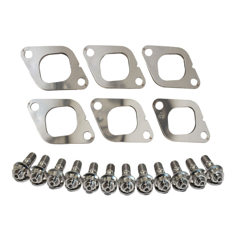 Load image into Gallery viewer, Permaseal Exhaust Manifold Titanium Stud & Gasket Kit For Nissan Patrol GU Y61 TD42 4.2L