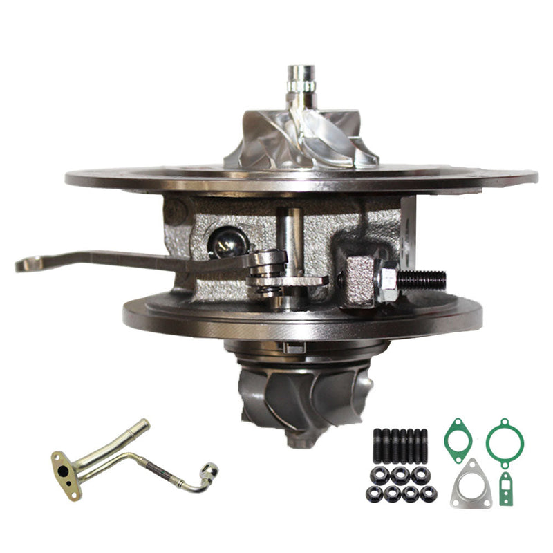 Load image into Gallery viewer, Upgrade Billet Turbo Cartridge CHRA Core With Oil Feed Pipe For Toyota LandCruiser Prado 1GD-FTV 2.8L