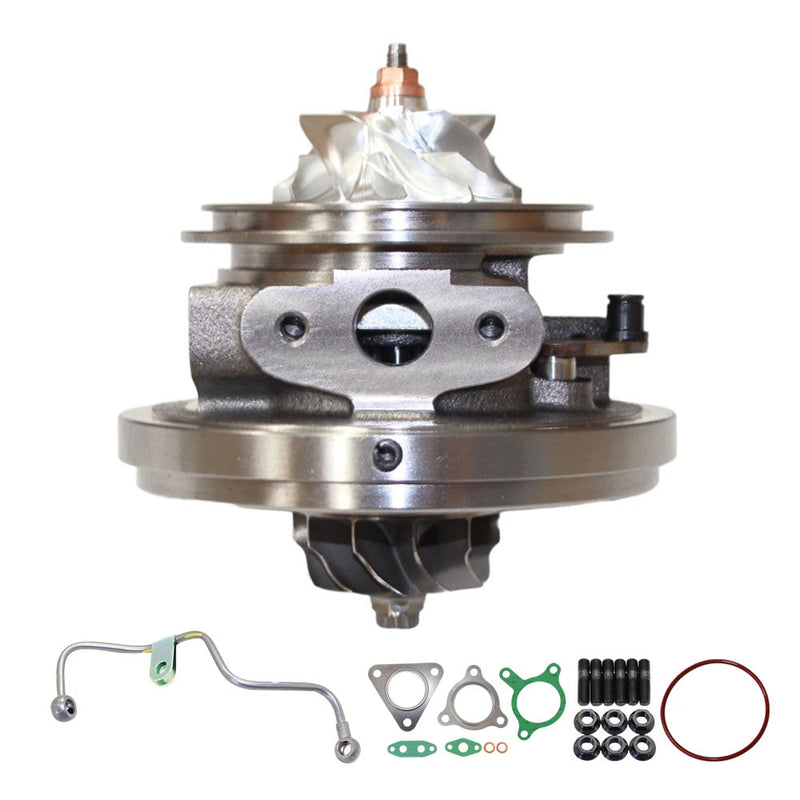 Load image into Gallery viewer, Upgrade Billet Turbo Cartridge CHRA Core With Oil Feed Pipe For Mitsubishi Triton MQ 4N15 2.4L