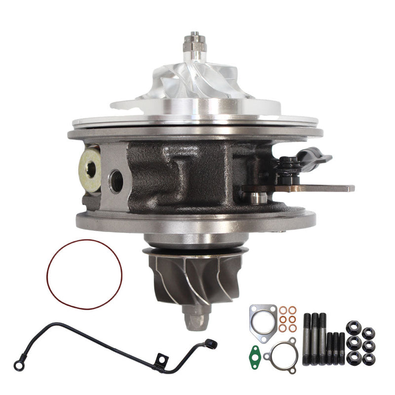 Load image into Gallery viewer, Upgrade Billet Turbo Cartridge CHRA Core With Oil Feed Pipe For Hyundai iLoad/iMax D4CB 2.5L