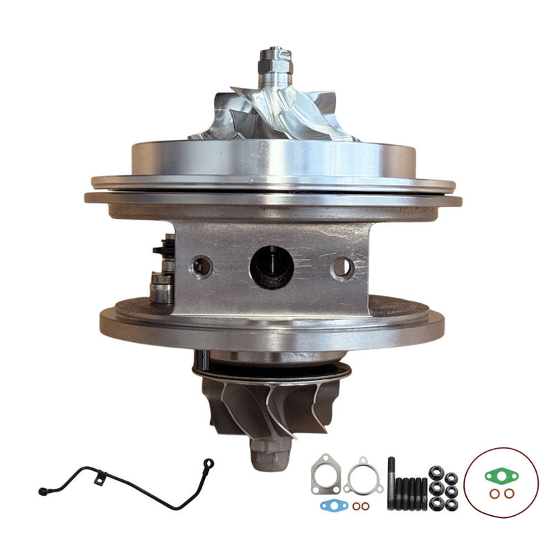 Load image into Gallery viewer, Upgrade Billet Turbo Cartridge CHRA Core With Oil Feed Pipe For Hyundai iLoad / iMax D4CB 2.5L 2012 Onwards