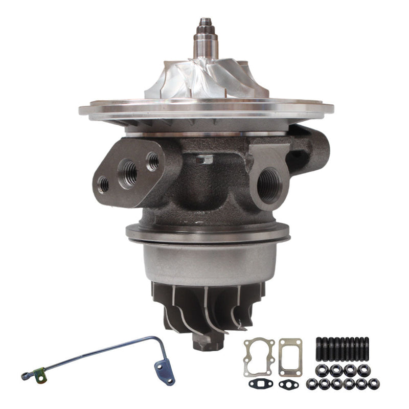 Load image into Gallery viewer, Upgrade Billet Turbo Cartridge CHRA Core With Oil Feed Pipe For Nissan Patrol GU TD42 4.2L HT18