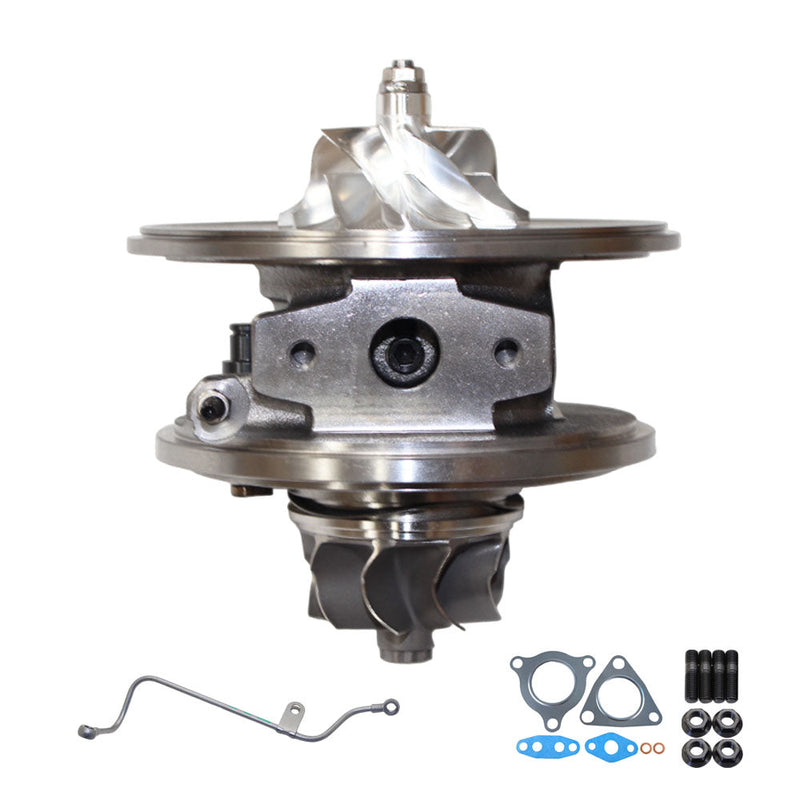 Load image into Gallery viewer, Upgrade Billet Turbo Cartridge CHRA Core With Oil Feed Pipe For Mitsubishi Challenger 4D56 2.5L 4WD VT16