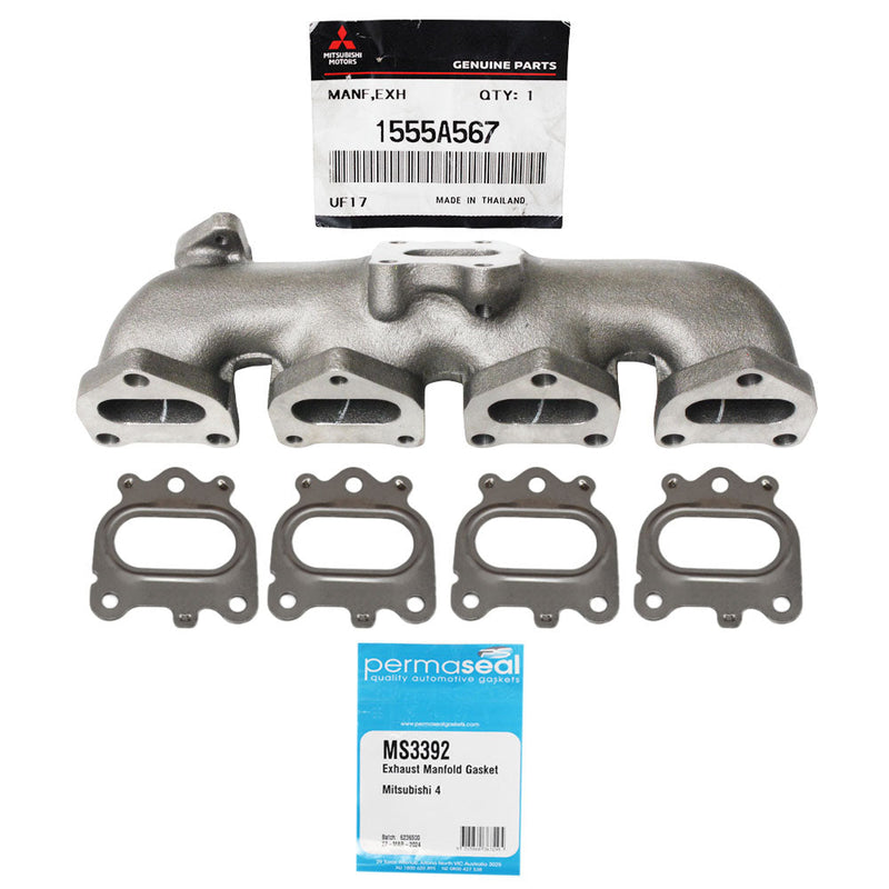 Load image into Gallery viewer, Genuine Exhaust Manifold & Permaseal Gasket For Mitsubishi Pajero 4M41 3.2L