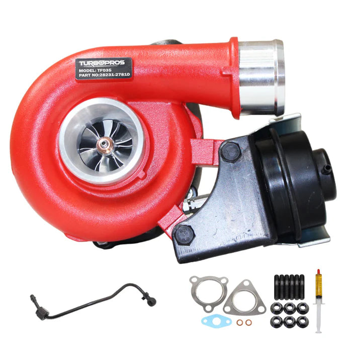 Load image into Gallery viewer, GEN1 High Flow Turbo Charger With Genuine Oil Feed Pipe For Hyundai Santa Fe D4EB 2.2L