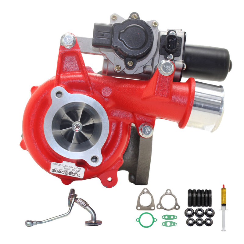 Load image into Gallery viewer, GEN1 High Flow Turbo Charger With Genuine Oil Feed Pipe For Toyota HiAce 1KD-FTV 3.0L VB35