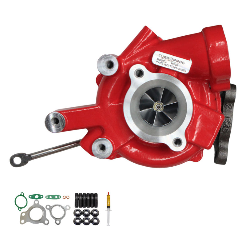 Load image into Gallery viewer, GEN1 High Flow Turbo Charger For Toyota LandCruiser 200 Series VDJ200 1VD-FTV 4.5L Driver Side