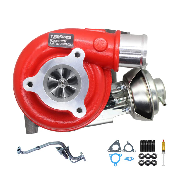 Load image into Gallery viewer, GEN1 High Flow Turbo Charger With Genuine Oil Feed Pipe For Nissan Patrol GU ZD30 3.0L Fits Late DI 01/2002-12/2006