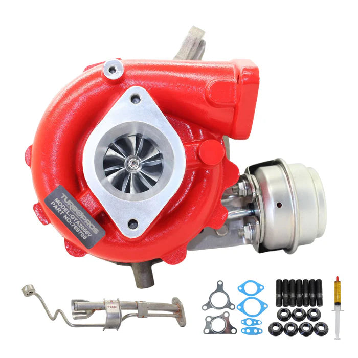 Load image into Gallery viewer, GEN1 High Flow Turbo Charger With Genuine Oil Feed Pipe For Nissan Navara D40 YD25 2.5L