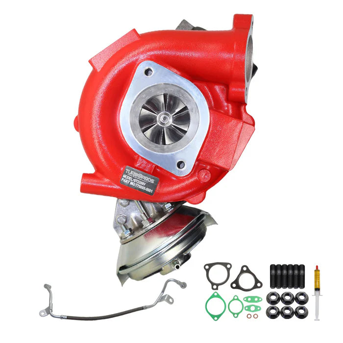 Load image into Gallery viewer, GEN1 High Flow Turbo Charger With Genuine Oil Feed Pipe For Toyota LandCruiser 76 Series VDJ76R 1VD-FTV V8 4.5L