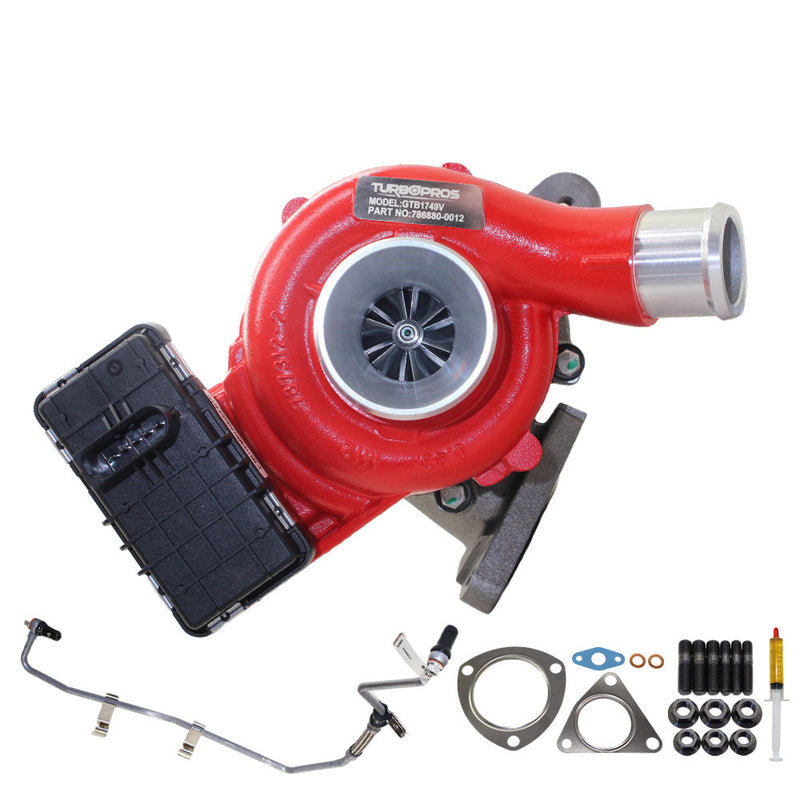 Load image into Gallery viewer, GEN1 High Flow Turbo Charger With Genuine Oil Feed Pipe For Ford Transit/Transit Custom 2.2L FWD 786880-0023