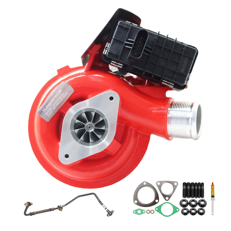 Load image into Gallery viewer, GEN1 High Flow Turbo Charger With Genuine Oil Feed Pipe For Mazda BT-50 3.2L 2015 Onwards