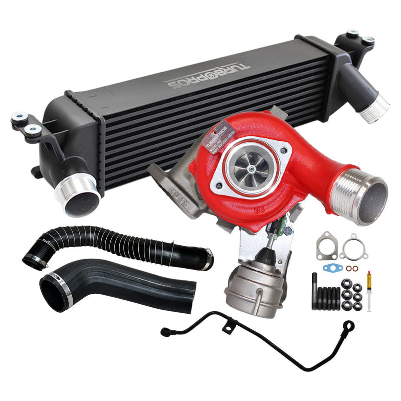 Load image into Gallery viewer, GEN1 High Flow Turbo Charger With 85mm Intercooler & Hoses And Genuine Oil Feed Pipe For Hyundai iLoad/iMax D4CB 2.5L 2011-2014
