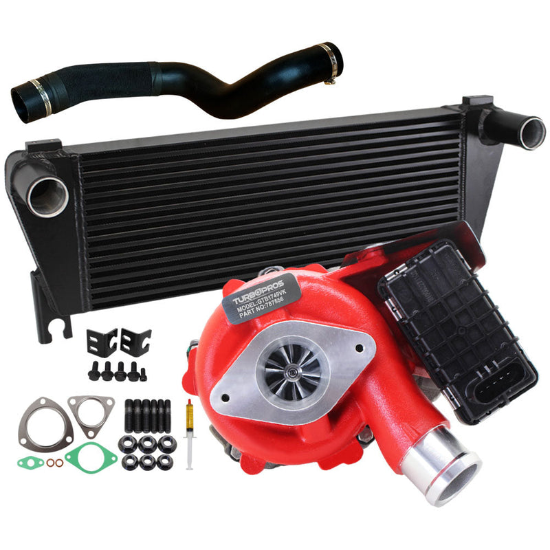 Load image into Gallery viewer, GEN1 High Flow Turbo Charger With 70mm Intercooler & Hose For Ford Ranger 2.2L 2011-2015
