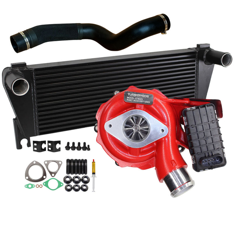 Load image into Gallery viewer, GEN1 High Flow Turbo Charger With 70mm Intercooler & Hose For Ford Ranger 3.2L 2011-2015