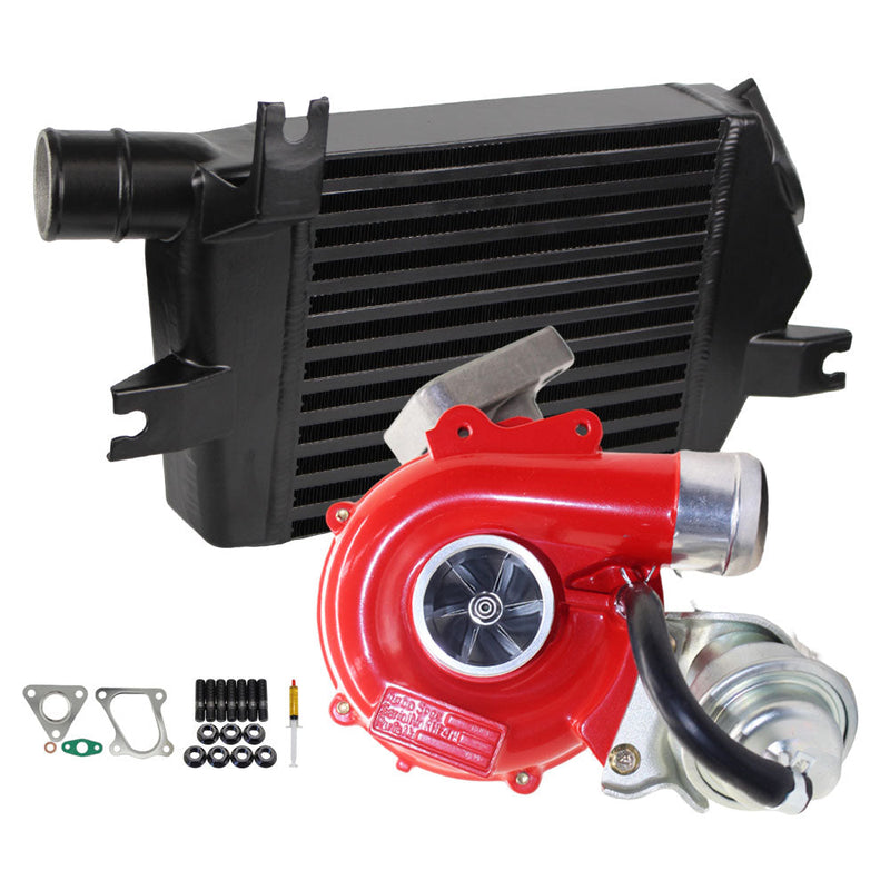 Load image into Gallery viewer, GEN1 High Flow Turbo Charger With 60mm Intercooler For Mitsubishi Challenger 4D56 2.5L VT10