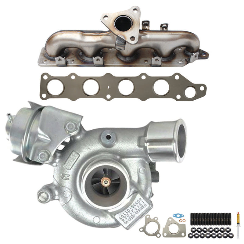 Load image into Gallery viewer, Genuine Turbo Charger With Genuine Exhaust Manifold, Gasket & Stud Kit For Mitsubishi ASX / Lancer 4N13 1.8L