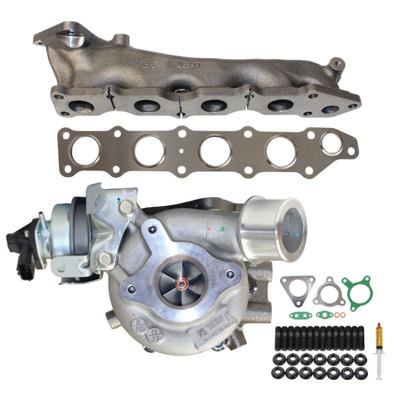 Load image into Gallery viewer, Genuine Turbo Charger With Exhaust Manifold, Gasket & Stud Kit For Mitsubishi Triton MR 4N15 2.4L 2019 Onward 1515A322
