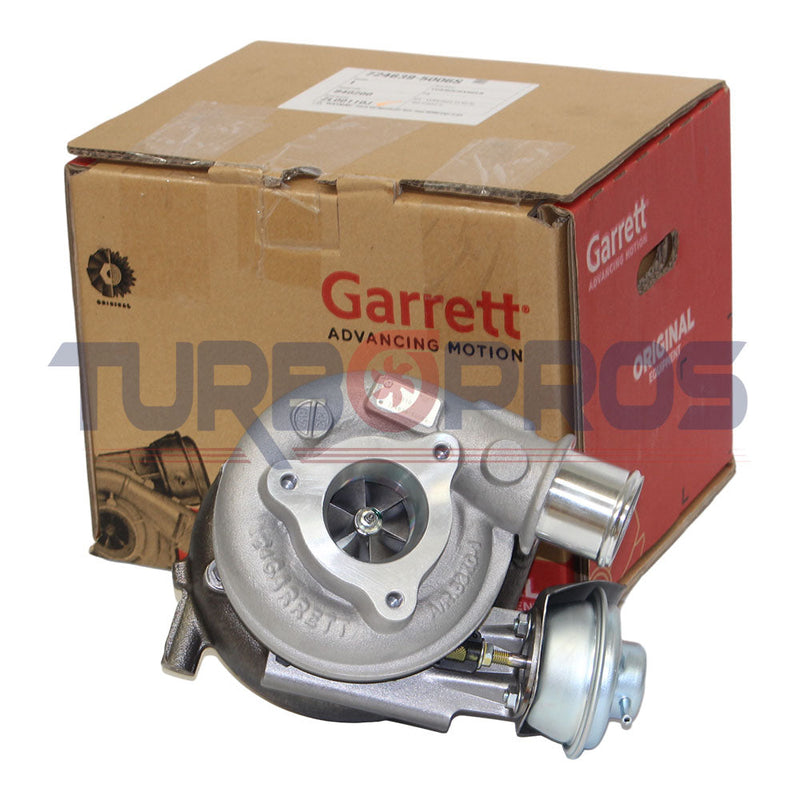 Load image into Gallery viewer, Genuine Turbo Charger GT2052V With Genuine Oil Feed Pipe For Nissan Patrol GU ZD30 3.0L 724639-5006S Fits Early DI 2000-2002