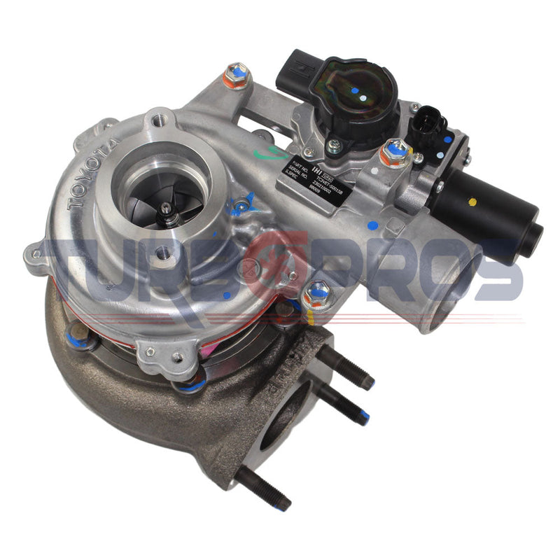 Load image into Gallery viewer, Genuine Turbo Charger With Genuine Oil Feed Pipe For Toyota HiAce/Commuter 1KD-FTV 3.0L 17201-30150