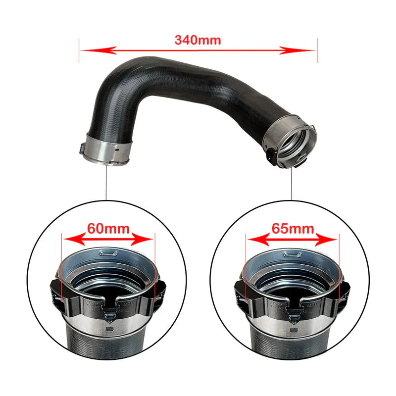 Load image into Gallery viewer, GEN1 High Flow Turbo Charger With 75mm Intercooler & Hoses And Genuine Oil Feed Pipe For Nissan Pathfinder R51 YD25 2.5L 2010 Onwards