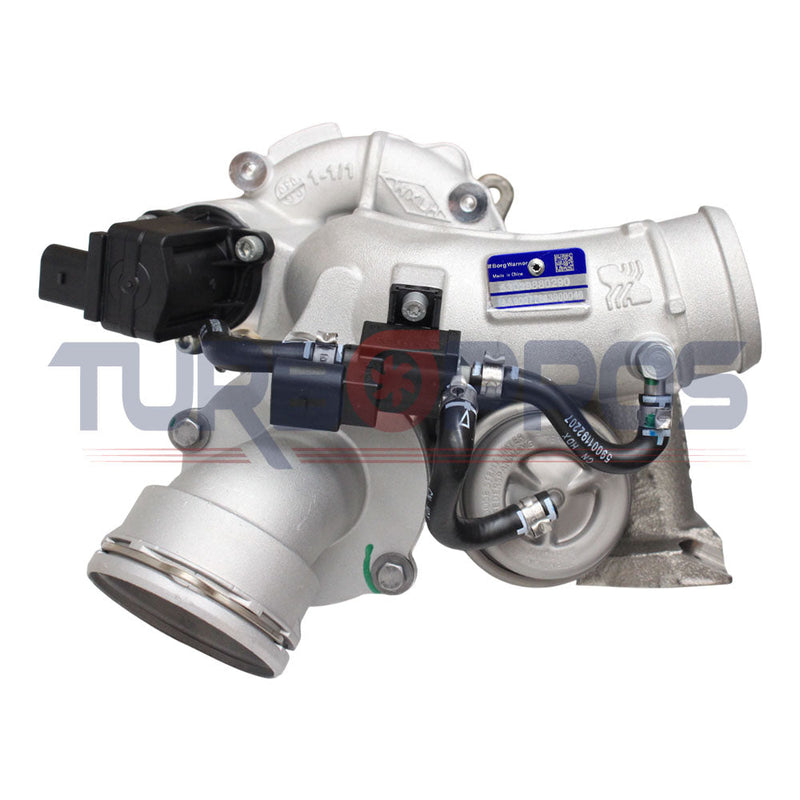 Load image into Gallery viewer, Genuine Billet Turbo Charger K03 For Audi A3 / A4 / A5 / Q3 / Q5 / S4 / TT / Volkswagen Beetle / Bjalla / Eos / Golf VI / Jetta / Scirocco / Sharan / Tiguan / Passat / R32 / Golf GTI / Rabbit / CC / Seat Alhambra / Altea / Leon / Exeo / Skoda Octavia / Superb 2.0L 06J145713T