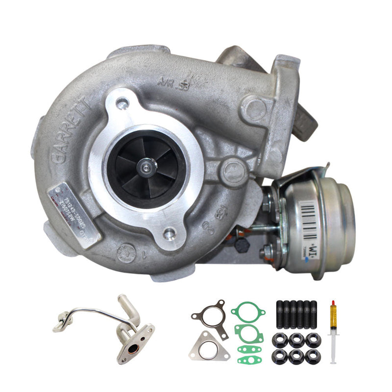 Load image into Gallery viewer, Genuine Turbo Charger With Genuine Oil Feed Pipe For Nissan Navara D40 YD25 2.5L 3-Bolt