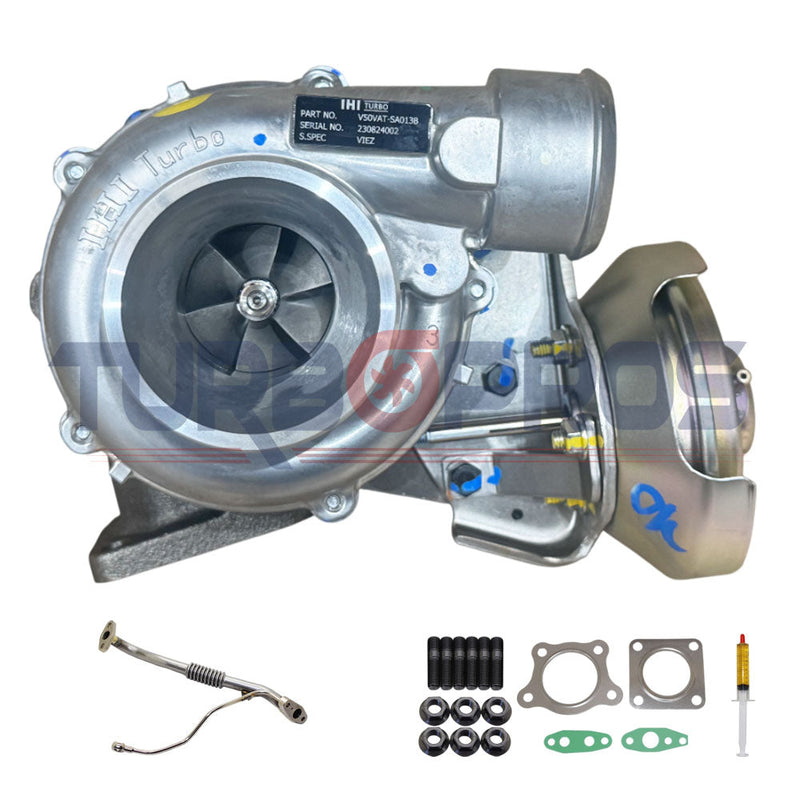 Load image into Gallery viewer, Genuine RHV5 Turbo Charger With Genuine Oil Feed Pipe For Holden RC Rodeo 4JJ1 3.0L VIEZ