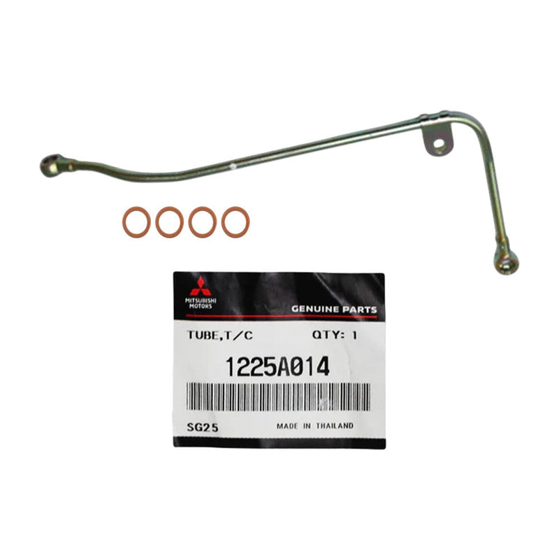 Load image into Gallery viewer, Genuine Turbo Charger Oil Feed Pipe With Gaskets For Mitsubishi Triton MN 4D56 2.5L 2WD