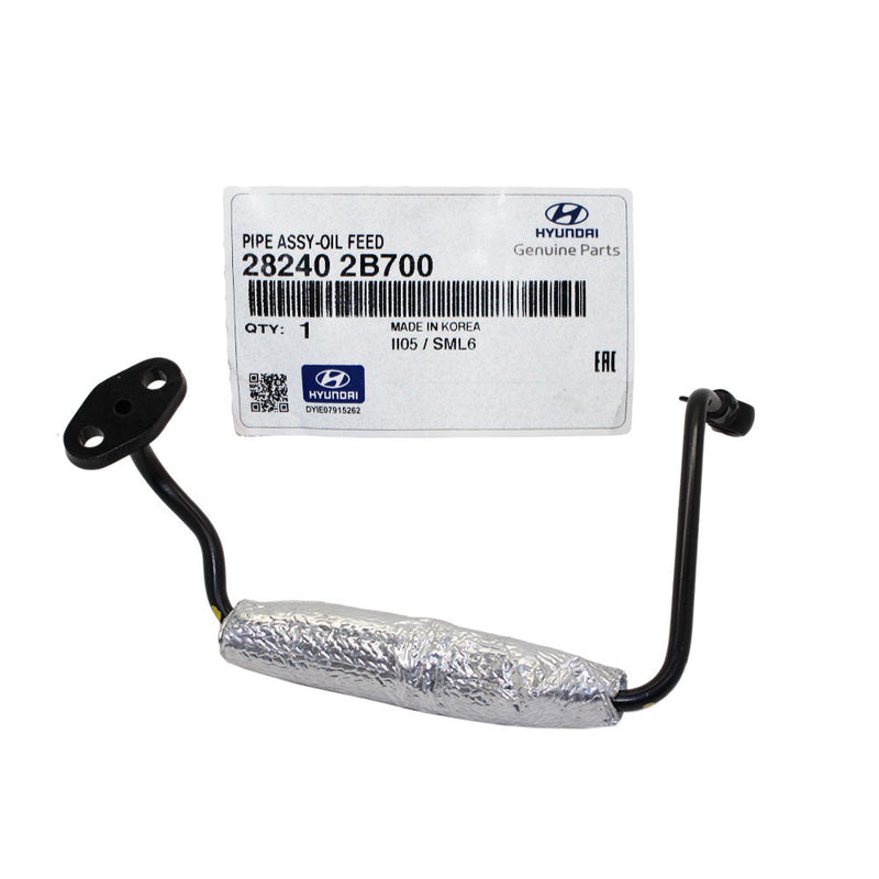 Load image into Gallery viewer, Genuine Turbo Charger Oil Feed & Return Pipe With Gaskets For Hyundai Veloster 1.6L