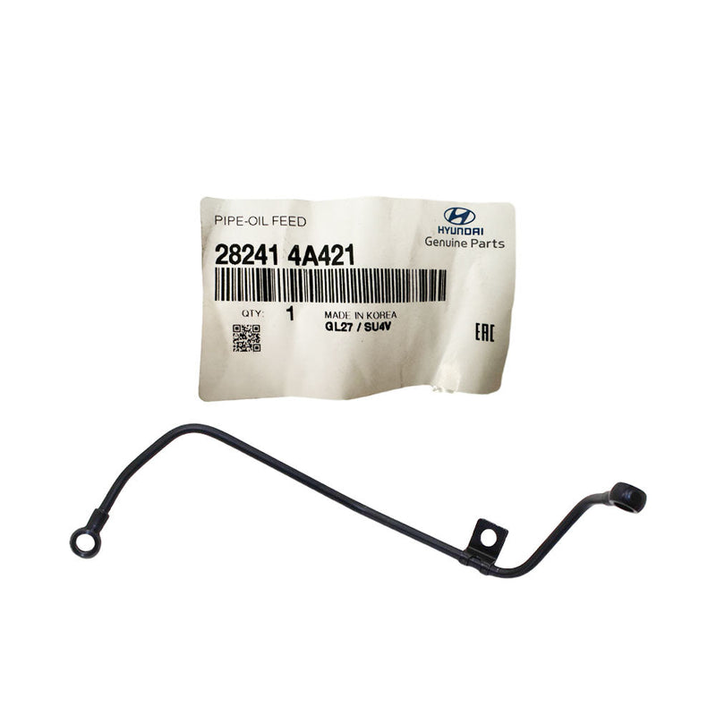 Load image into Gallery viewer, Genuine Turbo Charger Oil Feed Pipe With Gaskets For Hyundai iLoad/iMax D4CB 2.5L