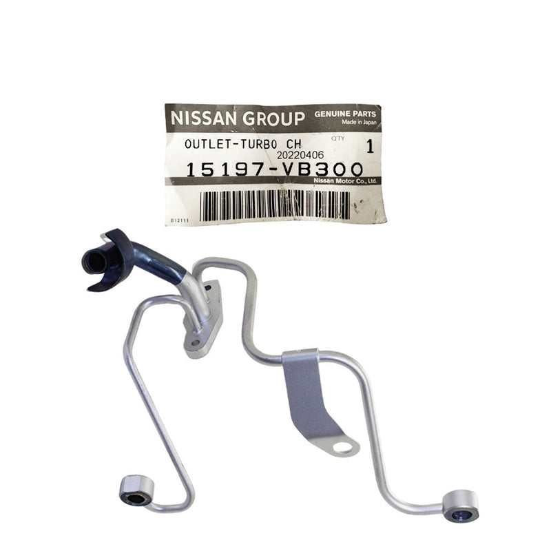 Load image into Gallery viewer, Genuine Turbo Charger Oil Feed & Return Pipe With Gaskets For Nissan Patrol GU RD28 2.8L
